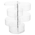 thumbnail image 3 of Eease Clear Jewelry Organizer Rotatable Multi-layer Earring Holder Storage Box, 3 of 6