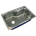 thumbnail image 4 of Transolid Meridian 33'' L x 22'' W Drop-in Kitchen Sink, 4 of 5