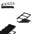 thumbnail image 5 of Desktop Remote Control Storage Rack Keep Mobile Phone Remote Control Organized Four-Lattice Stand Storage Rack Durable, 5 of 8