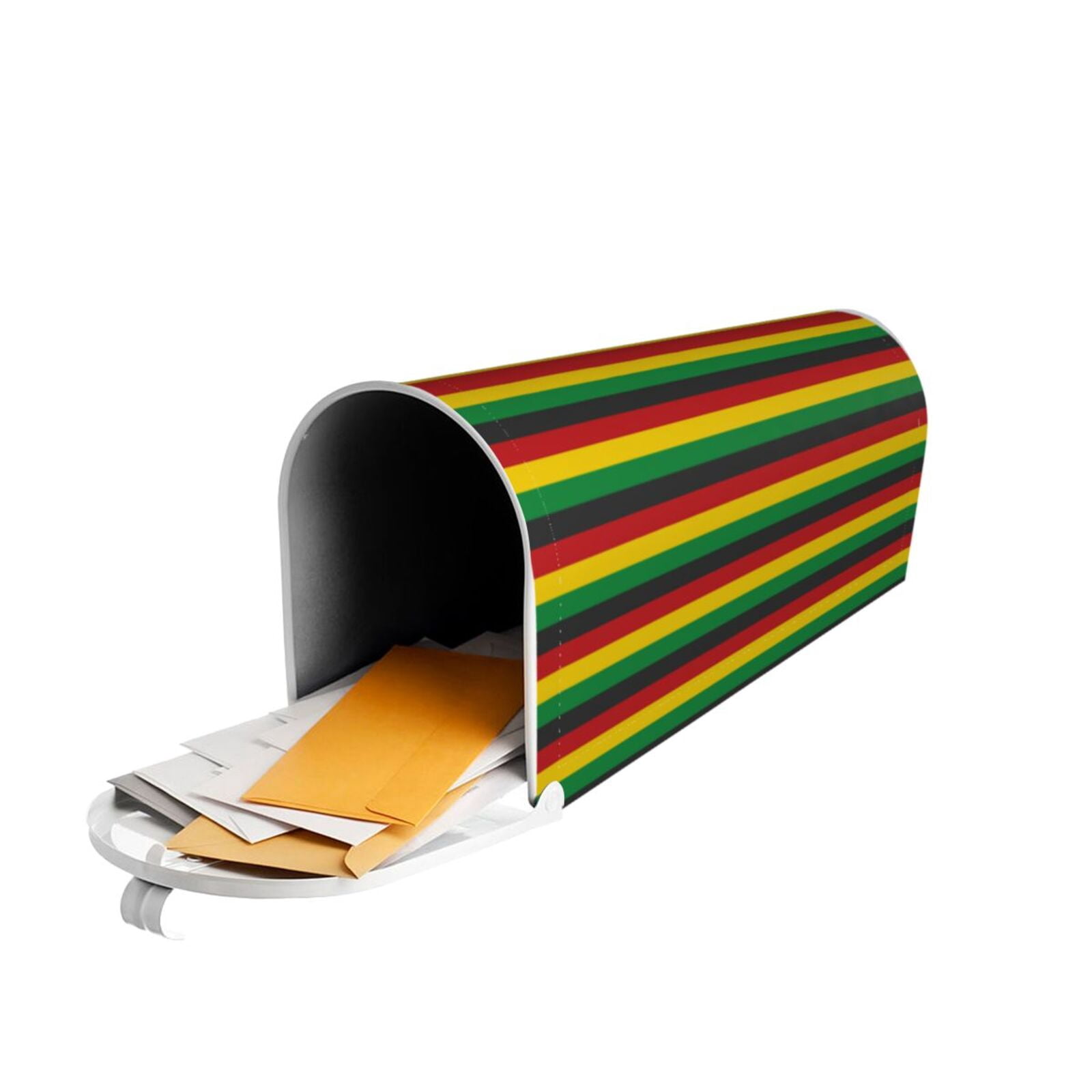 Logiee Music Colors 1 Print Post Letter Box Wrap Decor, Mailbox Cover Suitable for Standard Mailbox and Large Size Mailbox,Outdoor Yard Decoration-21x18 in