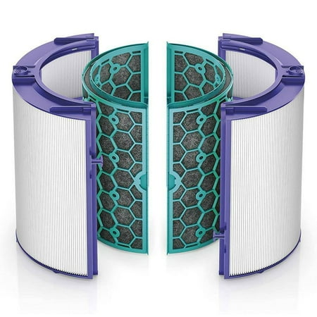 HP04 TP04 DP04 Dyson Air Purifier Sealed Two Stage 360° Filter System Pure Cool Purifier Fan Glass HEPA Filter & Activated Carbon Filter