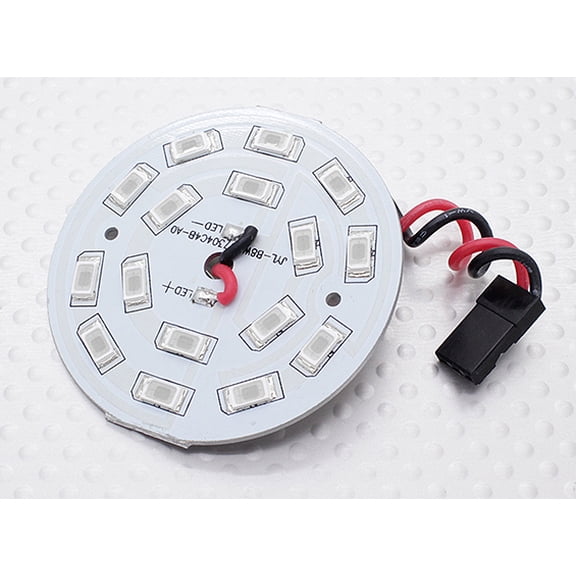 HobbyFlip Green 16 LED Circular Bright Light Board with Lead Compatible with Walkera Runner 250 Racer