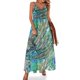 thumbnail image 1 of Vestido sin mangas con estampado de abulón Vestidos de verano para mujer Ropa de mujer Vestido Ropa de mujer, 1 of 7