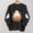 Black women halloween long sleeve tops a1, variant on Tusihei Women Halloween Long Sleeve Cute Graphic Casual Pullover Tops Sweater Fall Winter Outfits, Green XL