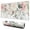 Pink And White-1, variant on Pink and Purple Flowers Mouse Pads Pad Mouse Waterproof Washable for Office Home Work Gaming Gift Tables Mousepad Rubber Base Mousepad with Stitched Edges 35.4x15.7inches