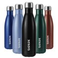 thumbnail image 1 of BJPKPK Botellas de agua aisladas Botella de agua de acero inoxidable a prueba de fugas de 17 oz Mantiene el frío durante 24 horas y el calor durante 12 horas Sin BPA Negro, 1 of 1