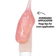 Hard Candy Glosstopia Lip Gloss, High-Shine Hydrating, Hyaluronic Acid, Golden Shimmer