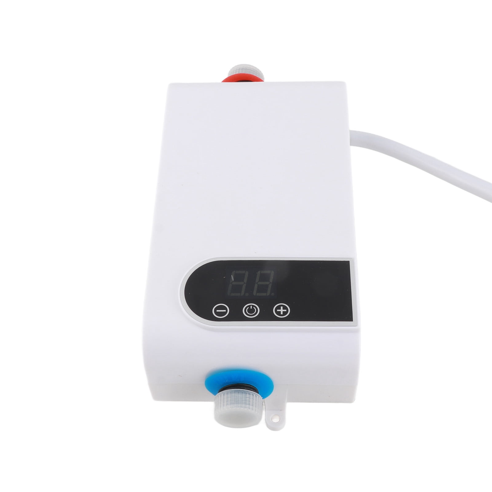 M Buder 110V US Fast Instant Electric Tankless Water Heater, 3500W Smart Thermostatic Kitchen Treasure Small Hot Water Heating System for Bathroom 7.5 x 4.0 x 2.7 inches / 19 x 10.2 x 6.8 cm