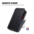 thumbnail image 4 of Allytech Flip Wallet Case for OnePlus 12R, Premium PU Leather Luxury Case with Kickstand & Card Slots, Magnetic Closure Inner Soft TPU Shockproof Protective Case for Women Men - Black, 4 of 7
