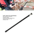 thumbnail image 3 of Antenas de 27 MHz, Metal Black Metal 9.84in Antenas de Látigo Suave CB Conector Flexible Conector Masculino BNC Para Exteriores, 3 of 7