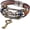 Brown, variant on Bohemian Leather Bracelets for Men and Women Vintage Punk Alloy Butterfly Key Adjustable Beaded Wrap Multilayer Braided Cuff Bangles Wristband Wrist Decor Bracelet