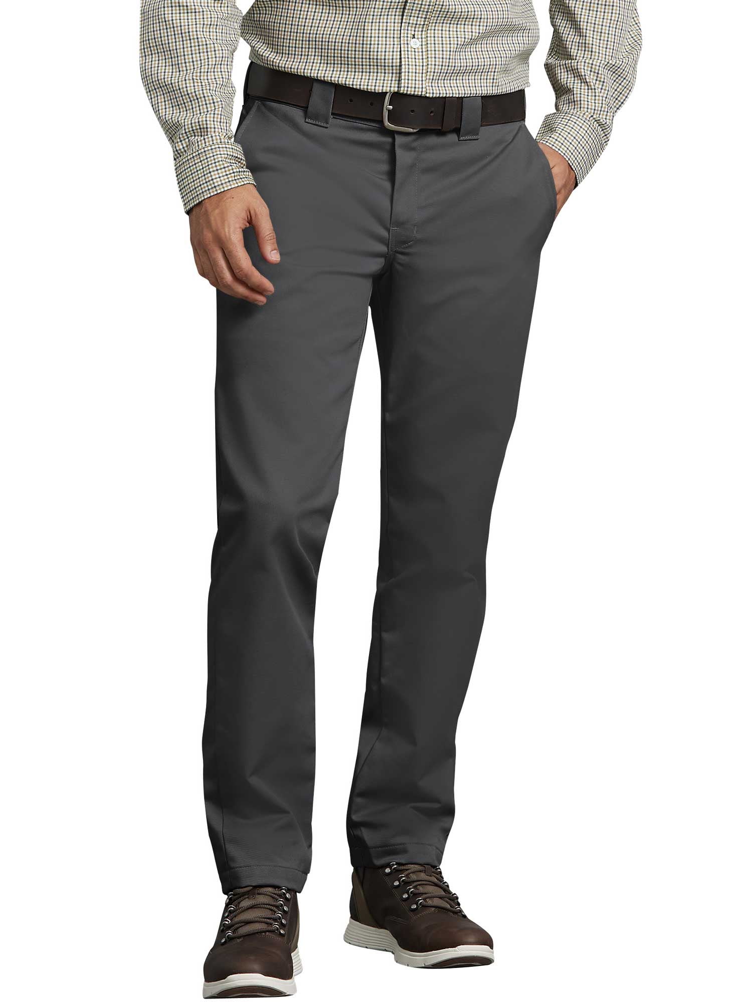 Dickies - Men's Slim Fit Tapered Leg Ring Spun Work Pants - Walmart.com - Walmart.com