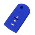 thumbnail image 4 of S SERENABLE Replacement Silicone Car 3Buttons Key cartridge case Cover For Mazda M2 M3 Blue, 4 of 8