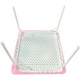 thumbnail image 6 of Cocktail Fitted Spandex Stretch Square Table Covers Caps Elastic Square Tablecloth Pink Table Topper 36x36 Inch, 6 of 6