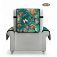 thumbnail image 7 of TSOVTHRID Non Slip Recliner Covers with Butterfly Boho Mandala Floral Print Lazy Boy Chair Cover for Reclining Chair Couch Soft Furniture Protector Slipcovers with Elastic Strap for Pets Dog, 7 of 7