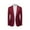 Wine, variant on Busydd Mens Blazer Jacket Long Sleeve Business Office Blazers Fashion One Button Formal Suit Jackets Casual Solid Color Sports Coat for Men Regular Fit Plus Size Blazer with Pockets L-3XL