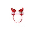 thumbnail image 1 of Bearachild Diademas de Navidad Diadema de vacaciones Adorno de vestir Adultos Niños Adorable Asta Modelado Diadema de Navidad Accesorio para la cabeza Kits de decoración para fiestas Rojo Bearachild  HA069514-02, 1 of 6