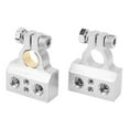 Universal Car Battery Connectors Dual 1/0 and 8 Gauge Positive Or
