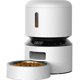 thumbnail image 2 of Automatic Cat feeder Pet Dry Food Dispenser with Double Stainless Steel Bowls Pet Feeder Smart for Dogs Cats ShopWise Round, 2 of 9