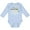 AE-Light Blue, variant on Inktastic Im Down Right Awesome Down Syndrome Awareness with Arrow Boys or Girls Long Sleeve Baby Bodysuit