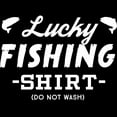 thumbnail image 3 of CafePress - Lucky Fishing Shirt Do Not Wash Pajamas - Women's Short Sleeve Print T-Shirt and Pants Dark Cotton Pajama Set, 3 of 7