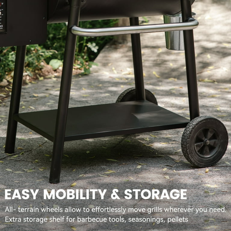 Z GRILLS Wood Pellet Grill & Smoker with 585 sq. in., 8-in-1