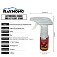 thumbnail image 3 of Automobile Engine Mouse Repellent Spray Natural Vehicle Protection 60ml Peppermint Oil Based Deters Rodents from Chewing Wires Safe for Engines Non Toxic Long Lasting Formula Easy Spray, 3 of 7