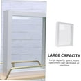 thumbnail image 2 of Tignapoo Elegant White 6-Inch Double-Sided Glass Frame for DIY Dried Flower and Leaf Display (10x15cm), 2 of 6