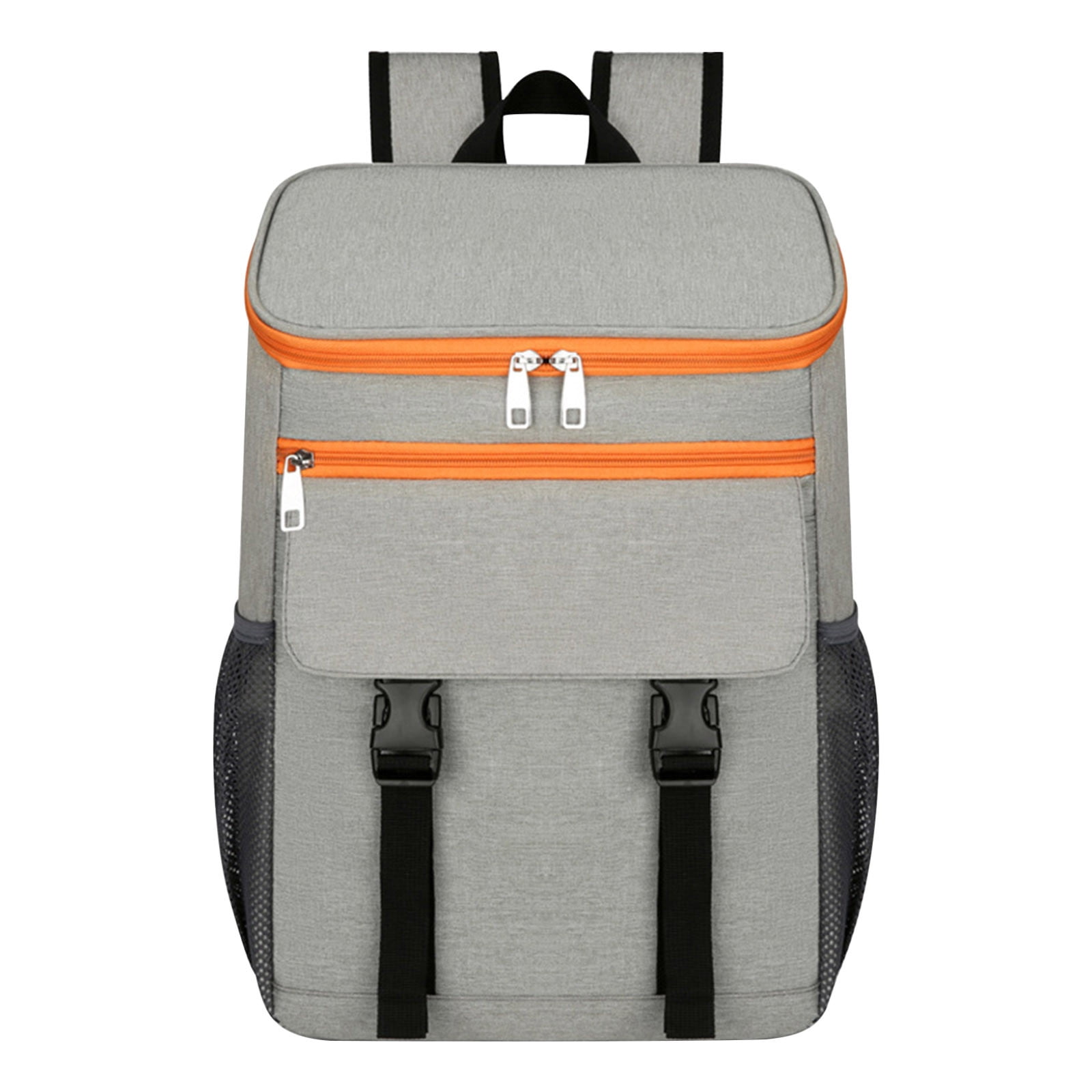 openpig Camping Cooler Backpack, Backpack Cooler, Insulated Lunch Backpack for Men & Women, Portable Leak Proof Cooler Bag for Work Office Picnic Beach Hiking Camping Travel, Orange