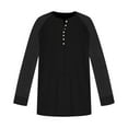 thumbnail image 6 of Zorckvet Plus Size Shirts for Women Long Sleeve Button Down Tops Casual Loose Blouses Oversized Pullover, 6 of 8