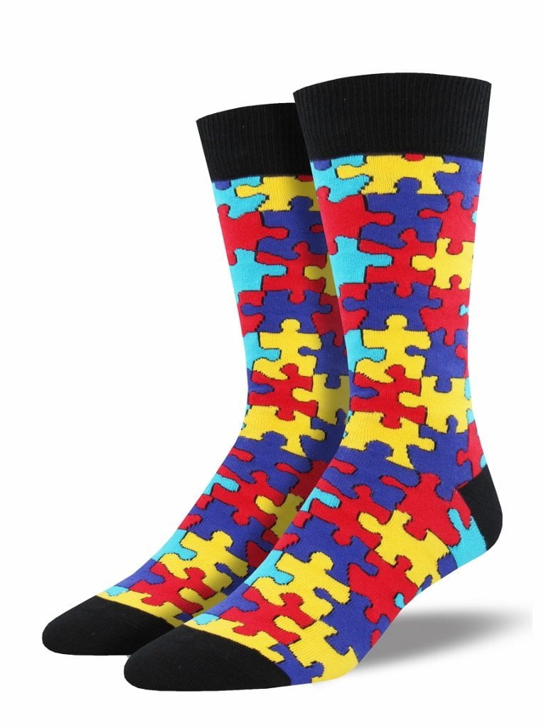 Men's Puzzled Graphic Socks Walmart Canada