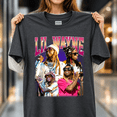 thumbnail image 1 of Lil Wayne Classic Concert Tee Rapper Merch Hip Hop Graphic Art Unisex T-Shirt l482, S - 5XL, 1 of 4