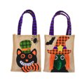 thumbnail image 2 of Costeam 7.5in 2 Pack Cotton Linen Gift Bags, Small Bags for Gifts, Bulk Gift Bags with Handles Gift Bag Halloween Cute Candy Bag Party Storage Bag Combination, 2 of 7