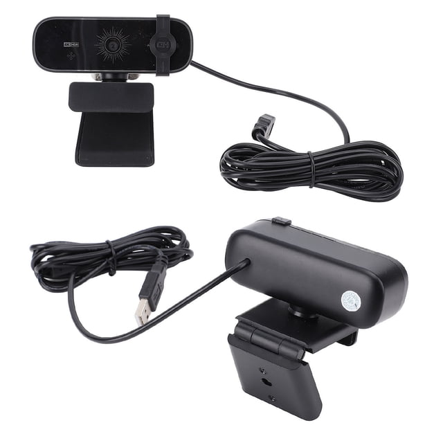 Cámara Web Para PC, Cámara Web Con Interfaz USB Con Control Remoto Y Enfoque Automático Preciso HD 4K Para Conferencias