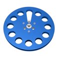 thumbnail image 1 of 7x1/4 Inch Takeup Reel, Universal 11 Wind Resistance Holes Empty Tape Reel with Effcient Performance, Empty Tape Reel for Recording Erasing Rerecording, 1 of 8