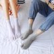 thumbnail image 4 of GOOHOCHY 5 pares de calcetines finos de verano para mujer y hombre (negro, blanco, gris, rosa y color piel)., 4 of 8
