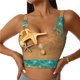 thumbnail image 1 of Balery Starfish And Seashell 1 Sujetadores deportivos con espalda cruzada para mujer, acolchados, sin costuras, de alto impacto, ideales para yoga, gimnasio, entrenamiento y fitness.-Medium, 1 of 8