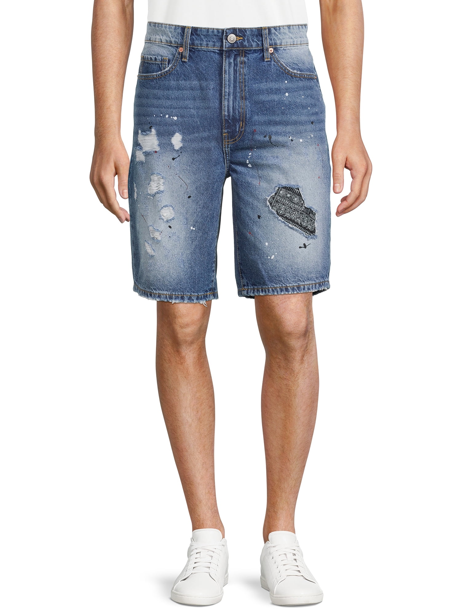 Men's Loose Fit Denim Shorts