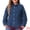Black Blue, variant on DARING DIVA Women's Plus Size Classic Button Down Denim Jackets 4X Black Blue