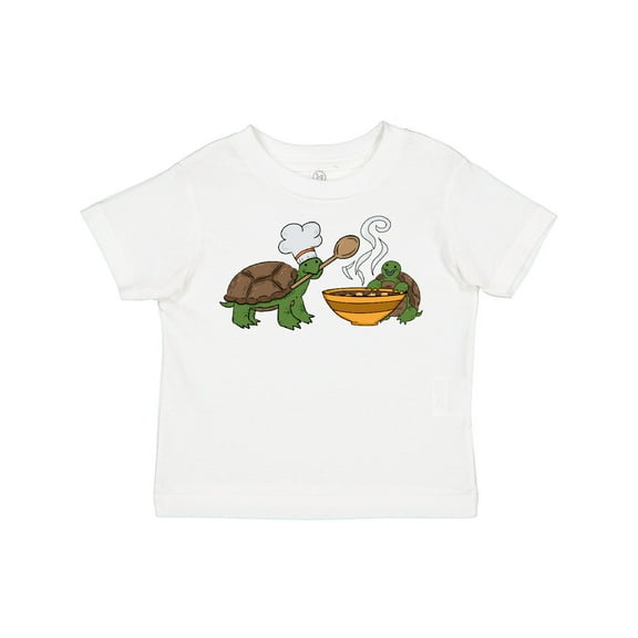 Inktastic Cute Turtle Chefs Making Soup Boys or Girls Toddler T-Shirt