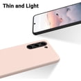thumbnail image 4 of Silicone Case for Samsung Galaxy S23 Plus, Silky-Soft Touch Galaxy S23 Plus Phone Case with Microfiber Lining, [Slim Fit][Shockproof], (Pink), 4 of 8