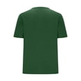 thumbnail image 3 of Besolor Men's Short Sleeve T-Shirt Classic Crew Neck Button Casual Solid Color Summer Basic Tees Shirt, 3 of 4