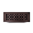 thumbnail image 4 of Prima Decorative Hardware Cast Iron Floor Register 3" x 10" VR-100 - Black, No Holes, 4 of 12