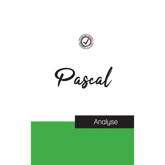 Blaise Pascal (étude et analyse complète de sa pensée) (Paperback)