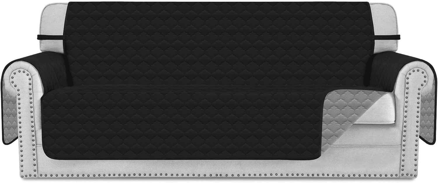 Couch Cover For Sofa, Reversible Slipcover for 3 Cushion Couch, Durable