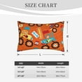 thumbnail image 6 of Bixox Monster Truck Printed Pillow Protector,Super Soft Ideal for Home,Guests,Rentals - 20"x30", 6 of 8