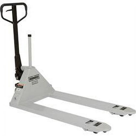 Roughneck 27966 Pallet Truck with Shrink Wrap Holder - 8000 lbs Capacity