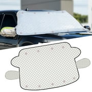 XUKEY Universal Large Car Windshield Snow Ice Cover Rain Dust UV Frost Sun Protector for MPV SUV Pickup 65''x47''