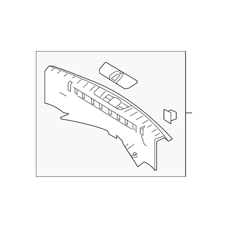Genuine Oe Ford Sill Plate Eb5z 7842624 Dc Walmart Com