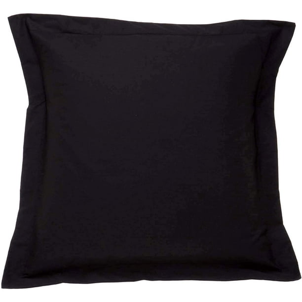 Black euro pillows sales